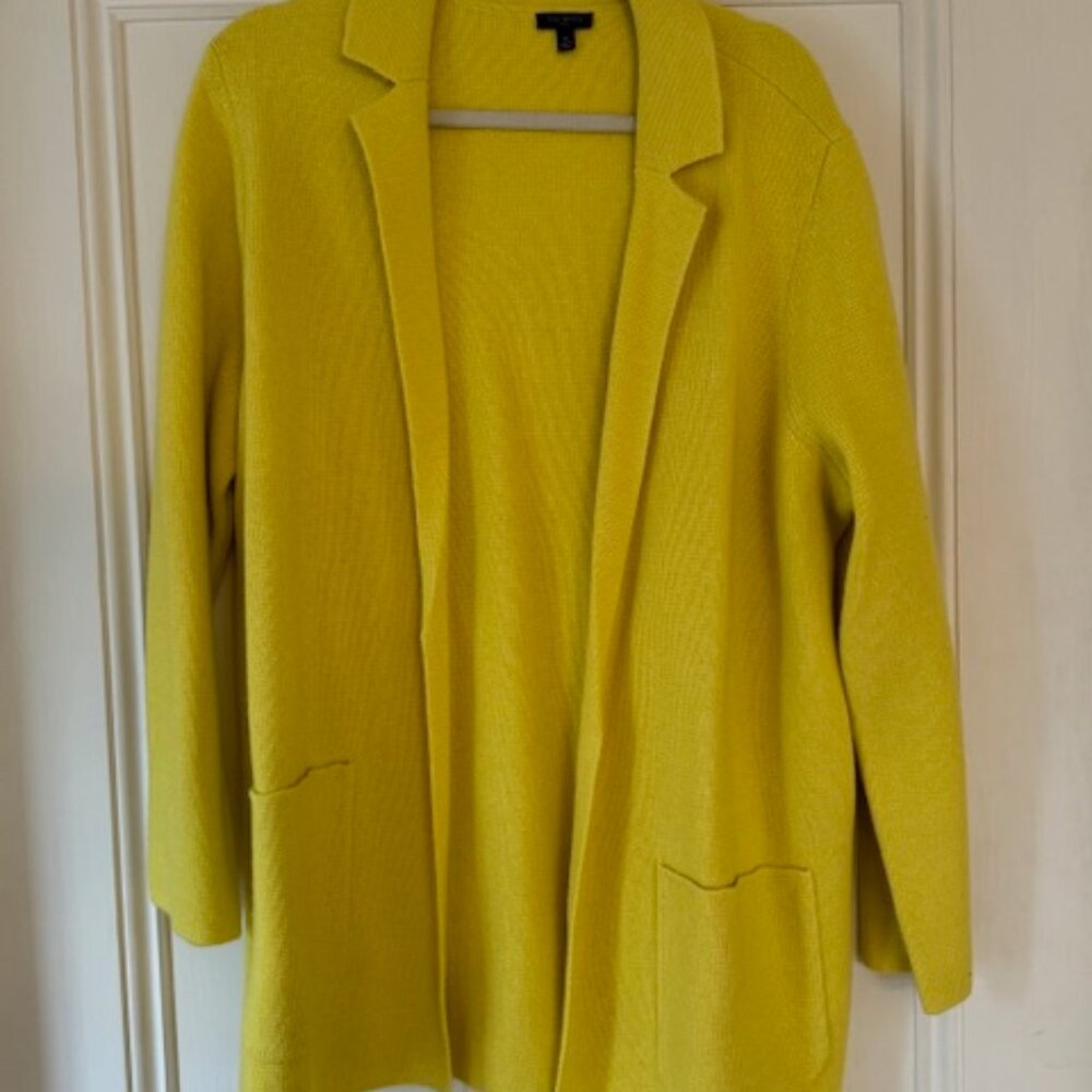Women's Gold Sweater Jacket